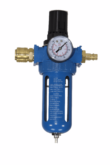 MAR-POL Regulator tlaka s filtrom i manometrom, pneumatski, 1/2", 1750 l/min